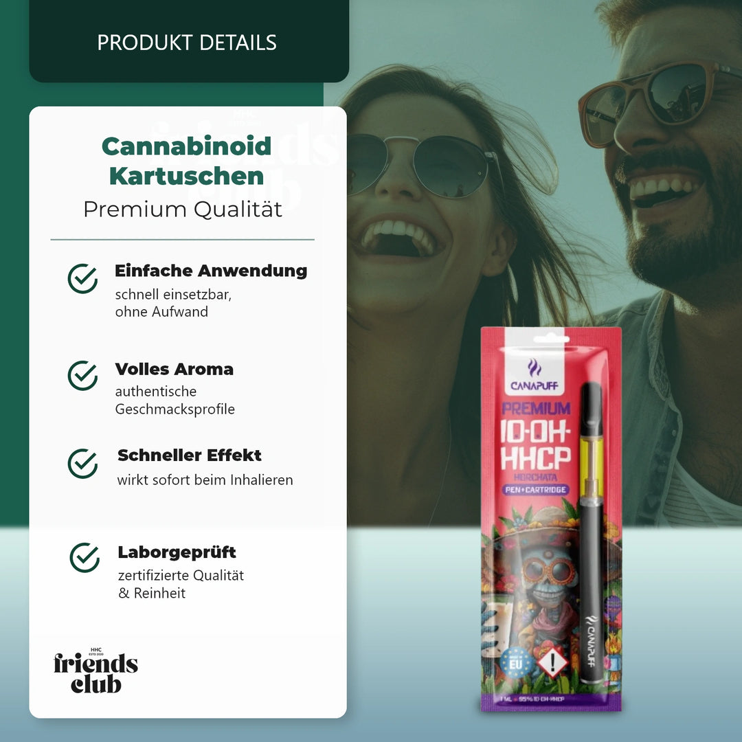 10-OH-P Pen+Cartuș Horchata 95% 1ml-Smagro GmbH