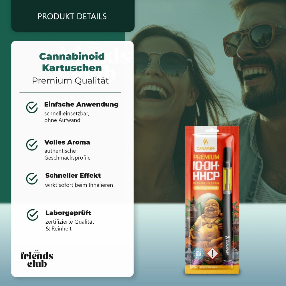 10-OH-P Pen+Kartridż Laughing Buddha 95% 1ml-Smagro GmbH