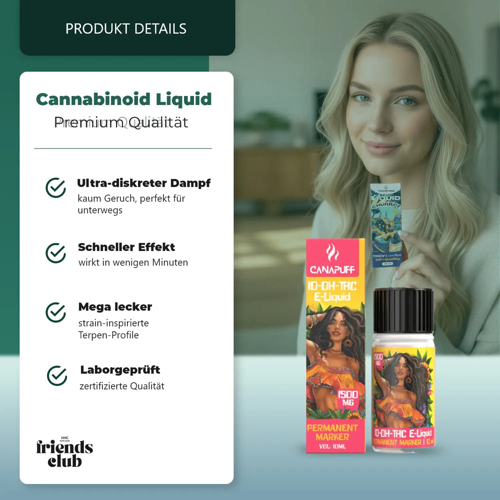 10-OH-THC Liquid Permanent Marker 1.500mg 10ml-Smagro GmbH