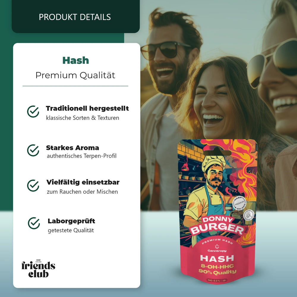 8-OH-H Hașiș Donny Burger 90%-Smagro GmbH