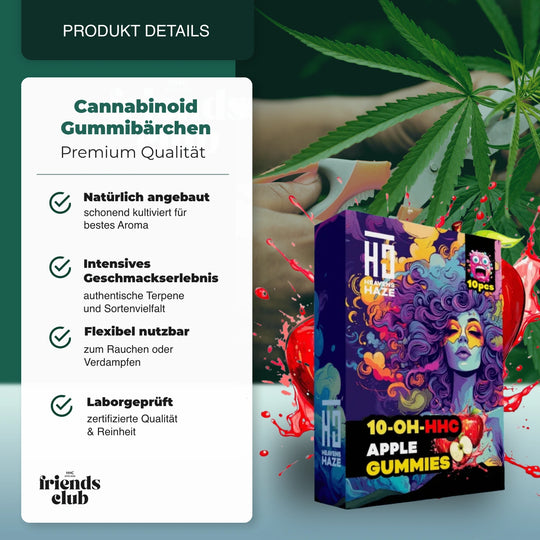 Gummies 10-OH măr 10 bucăți