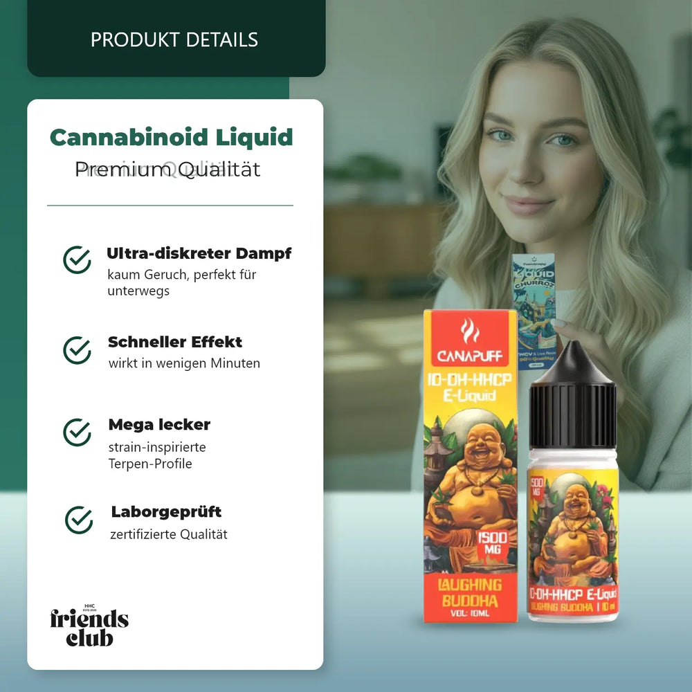 10-OH-P Liquid Laughing Buddha 1.500mg 10ml-Smagro GmbH