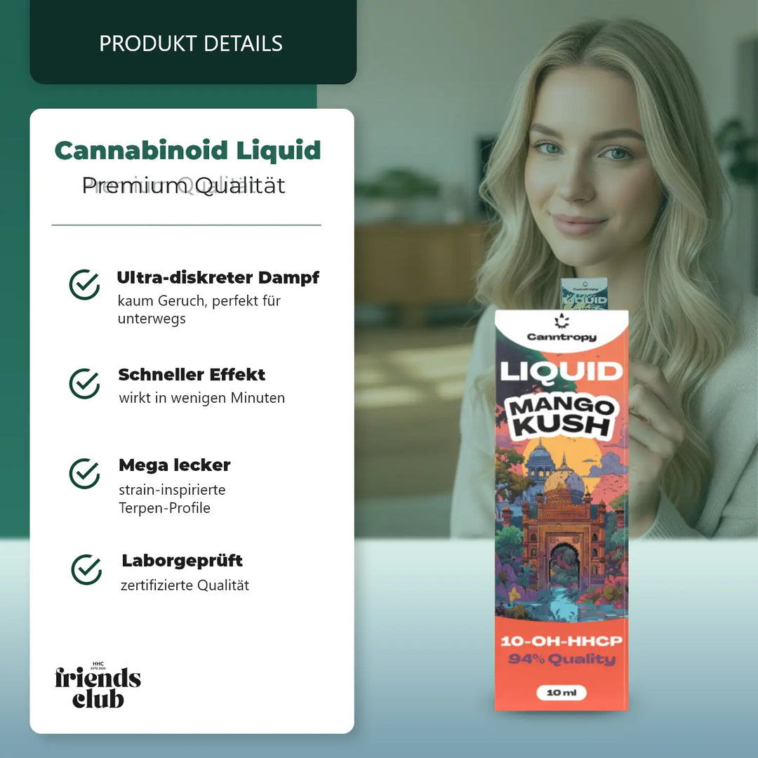10-OH-P Liquid Mango Kush 94% 10ml - Smagro GmbH