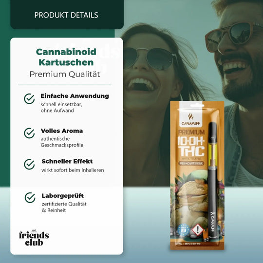 10-OH-THC Pen+Kartridż White Truffle 95% 1ml-Smagro GmbH