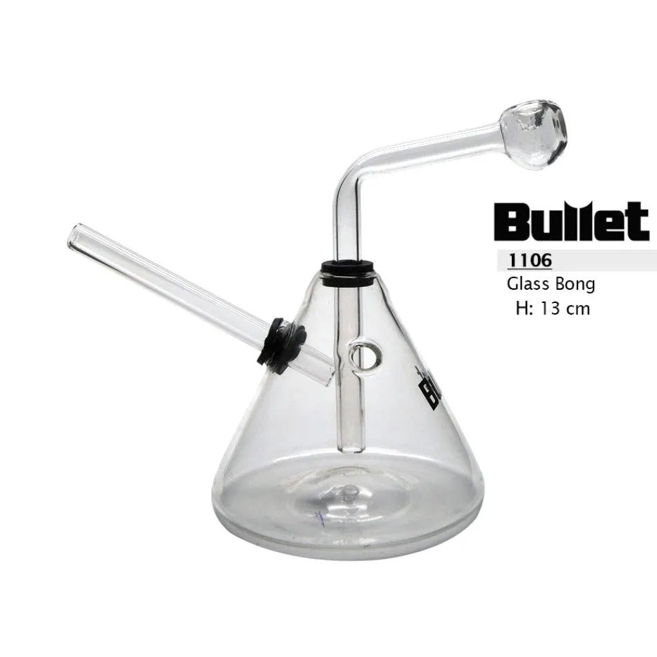 Bong pentru dabbing cu Banger – Conic (aprox. 13 cm)