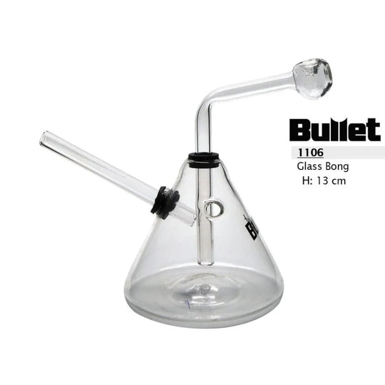 Bong pentru dabbing cu Banger – Conic (aprox. 13 cm)