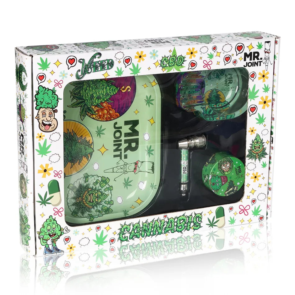 Set complet de pipe metalice 'Mr. Joint' 4 piese