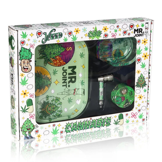 Set complet de pipe metalice 'Mr. Joint' 4 piese