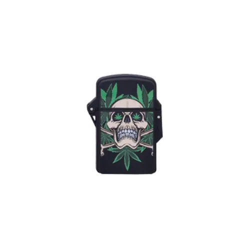 Brichetă de vânt Skull cu flacără jet