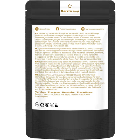 Hașiș H4CBD 50 % Canntropy