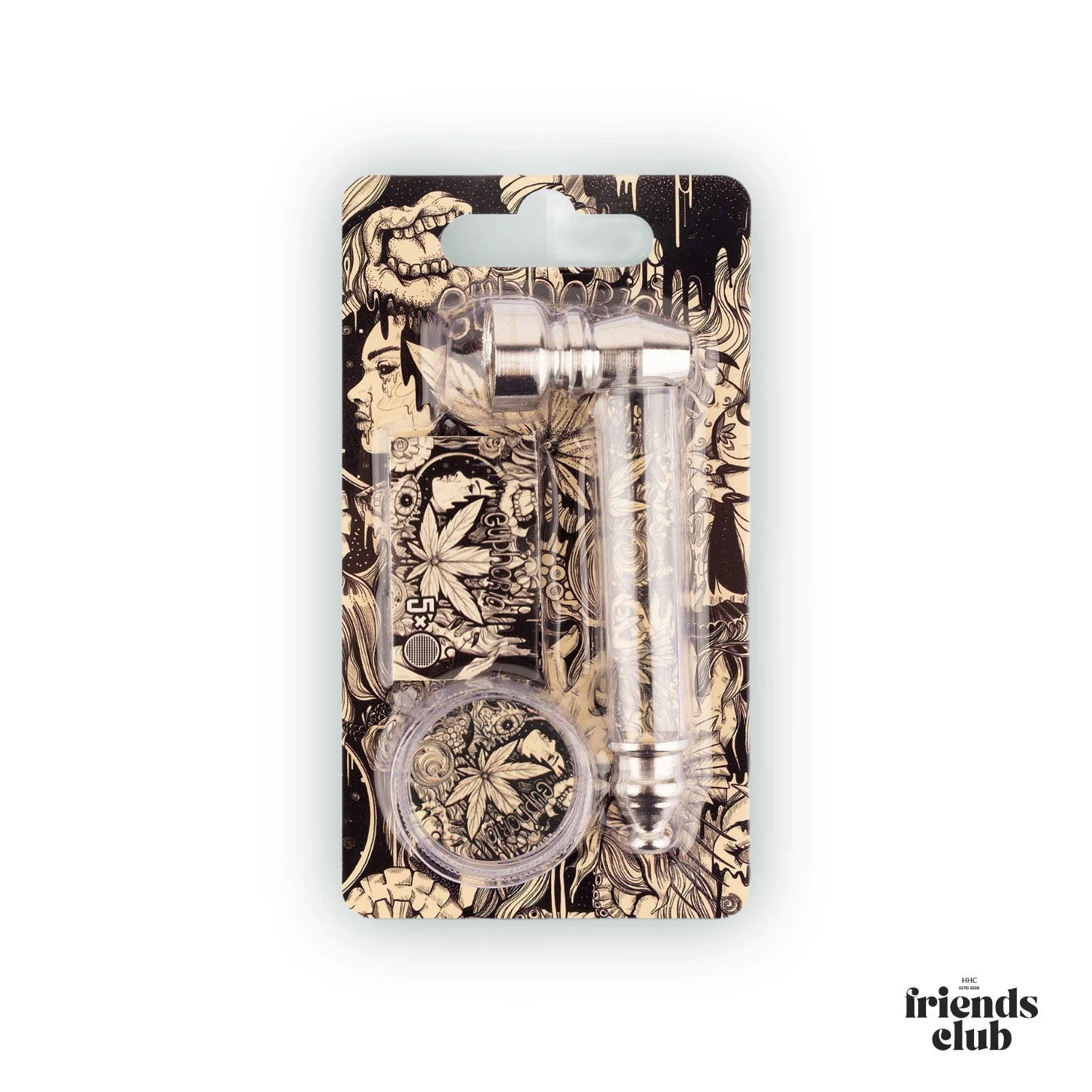 3 az 1-ben fém pipája