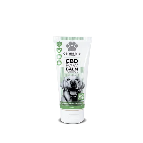 Cannaline CBD Balsam pentru lăbuțe pentru câini – 200 mg CBD