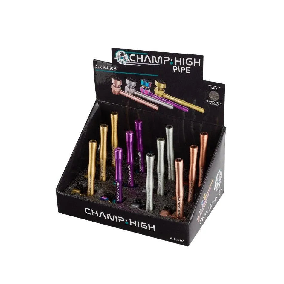 Pipă metalică Metalic 8,5 cm