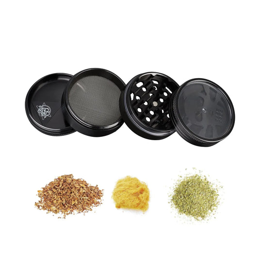 Grinder 4 piese – Design cu fereastră