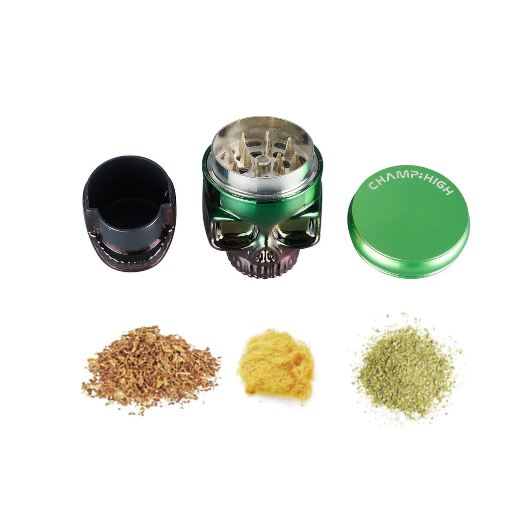 Grinder metalic Skull