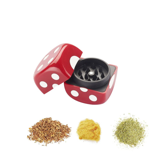 Grinder 2-delig – Dobbelsteen-ontwerp