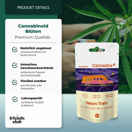 8-OH-HHC Flor Tren Neón 90