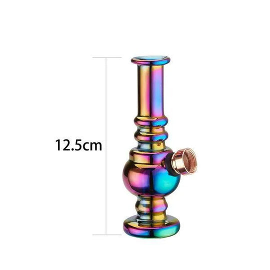 Mini Bong din sticlă Rainbow 12,5 cm