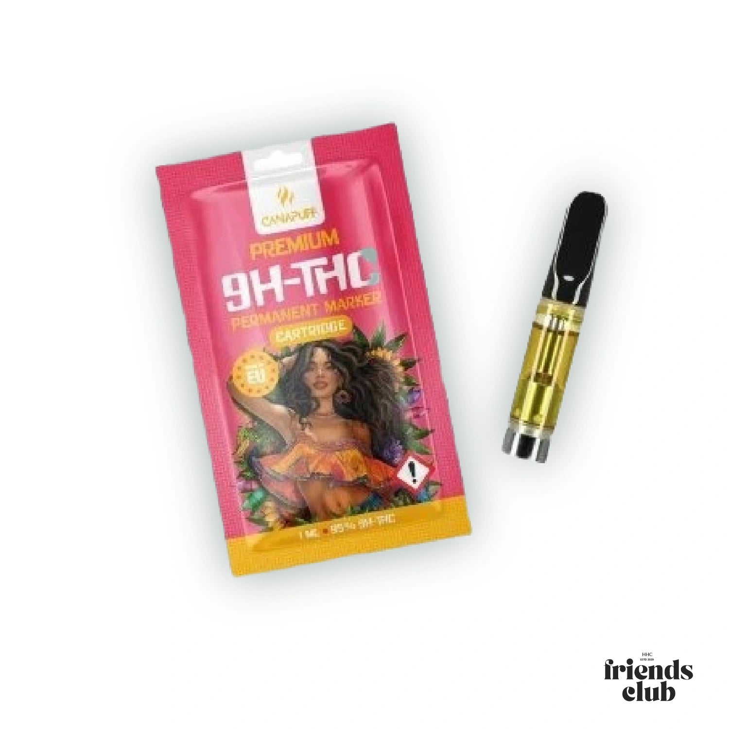 9H-THC Cartridge Permanent Marker 95% HHCVrienden