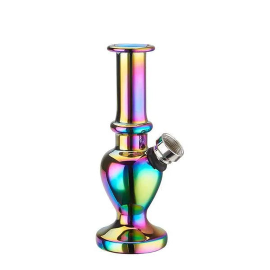 Mini Bong din sticlă Rainbow 12,5 cm