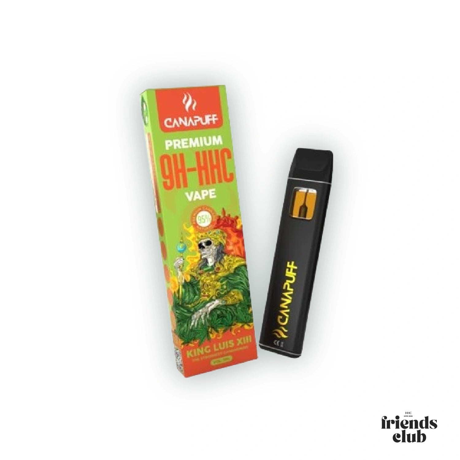 9H-HHC Vape King Luis XIII 95% 1ml HHCFriends