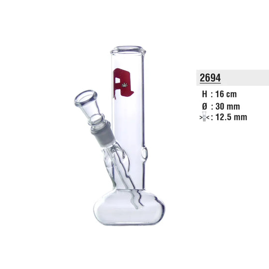 Bong din sticlă 16 cm