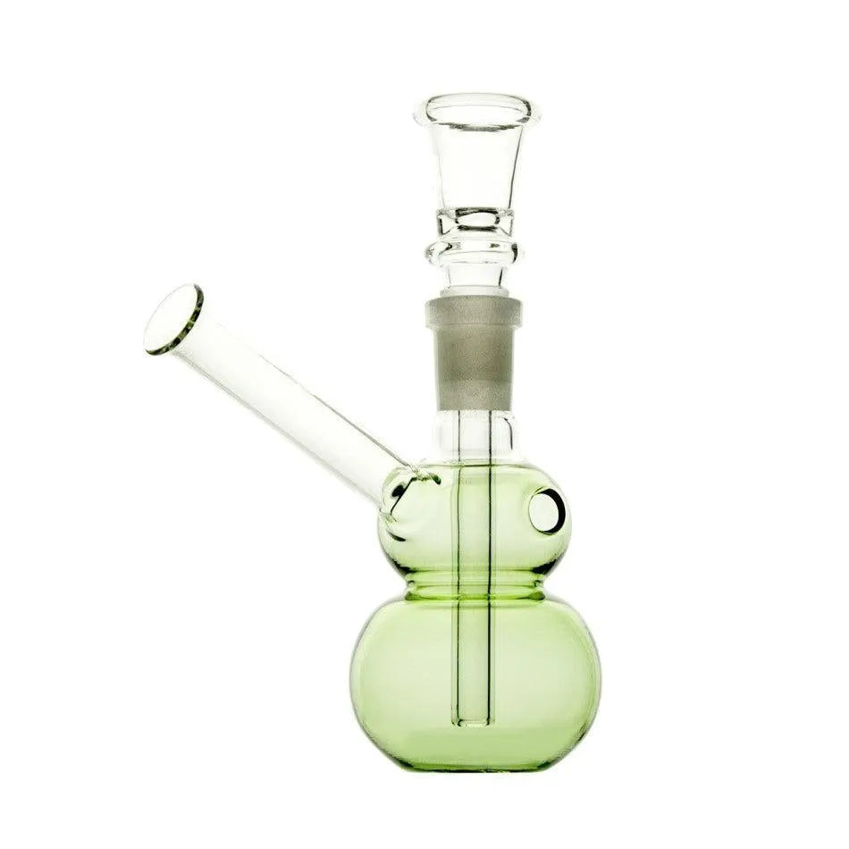 Bullet Bong din sticlă pentru ulei Verde 14 cm