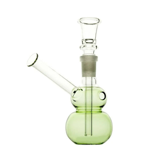 Bullet Bong din sticlă pentru ulei Verde 14 cm