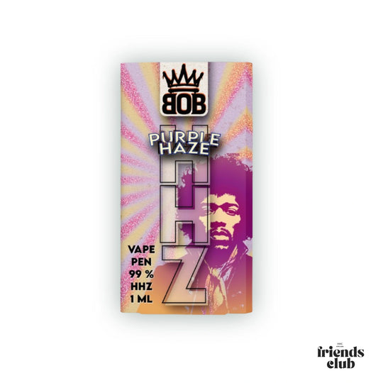 BOB Vape Pen HHZ 99% Purple Haze 1ml -HHCfriends