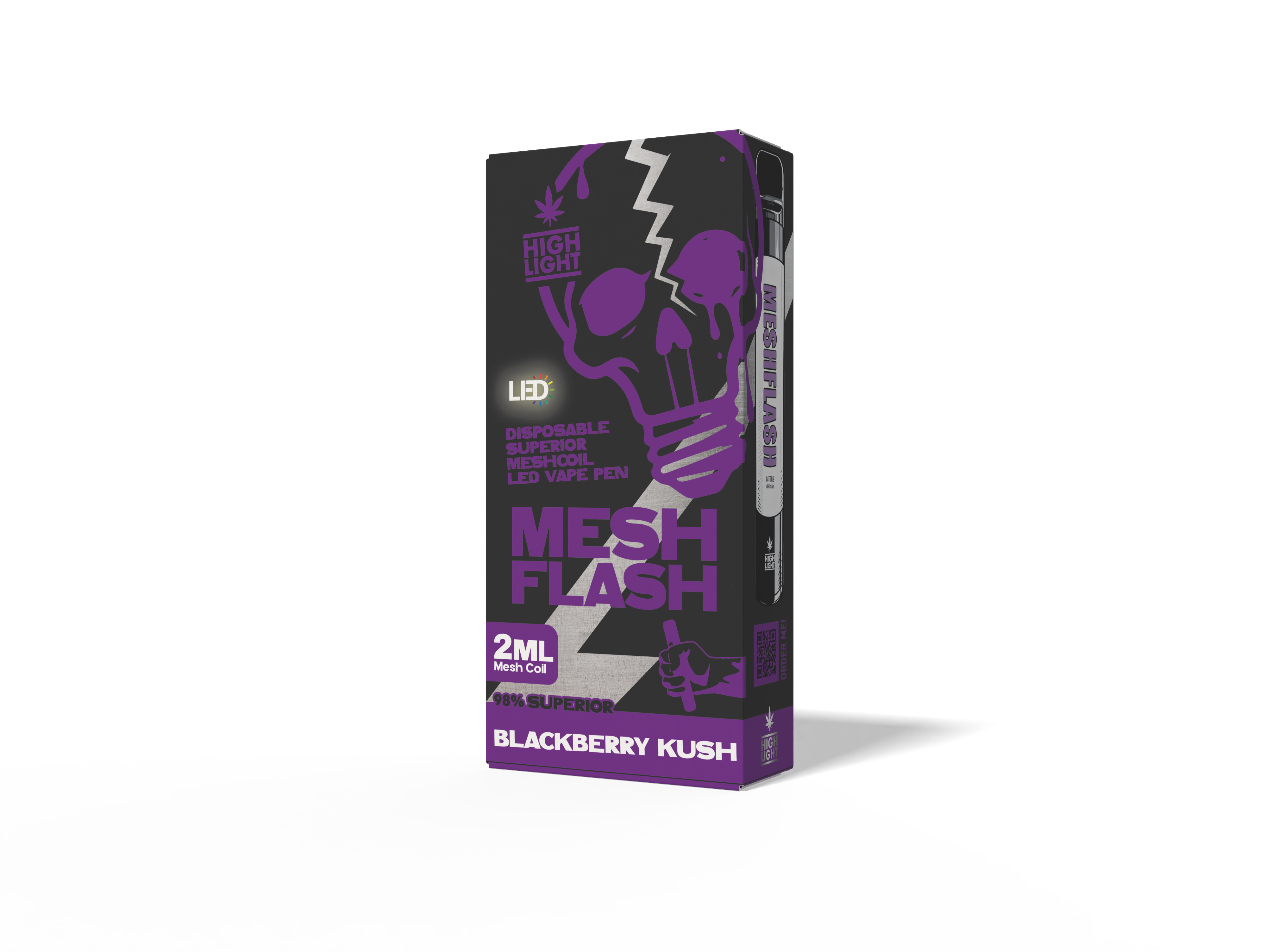 Highlight-Meshflash H2 Superior Blueberry-Mint 2ml