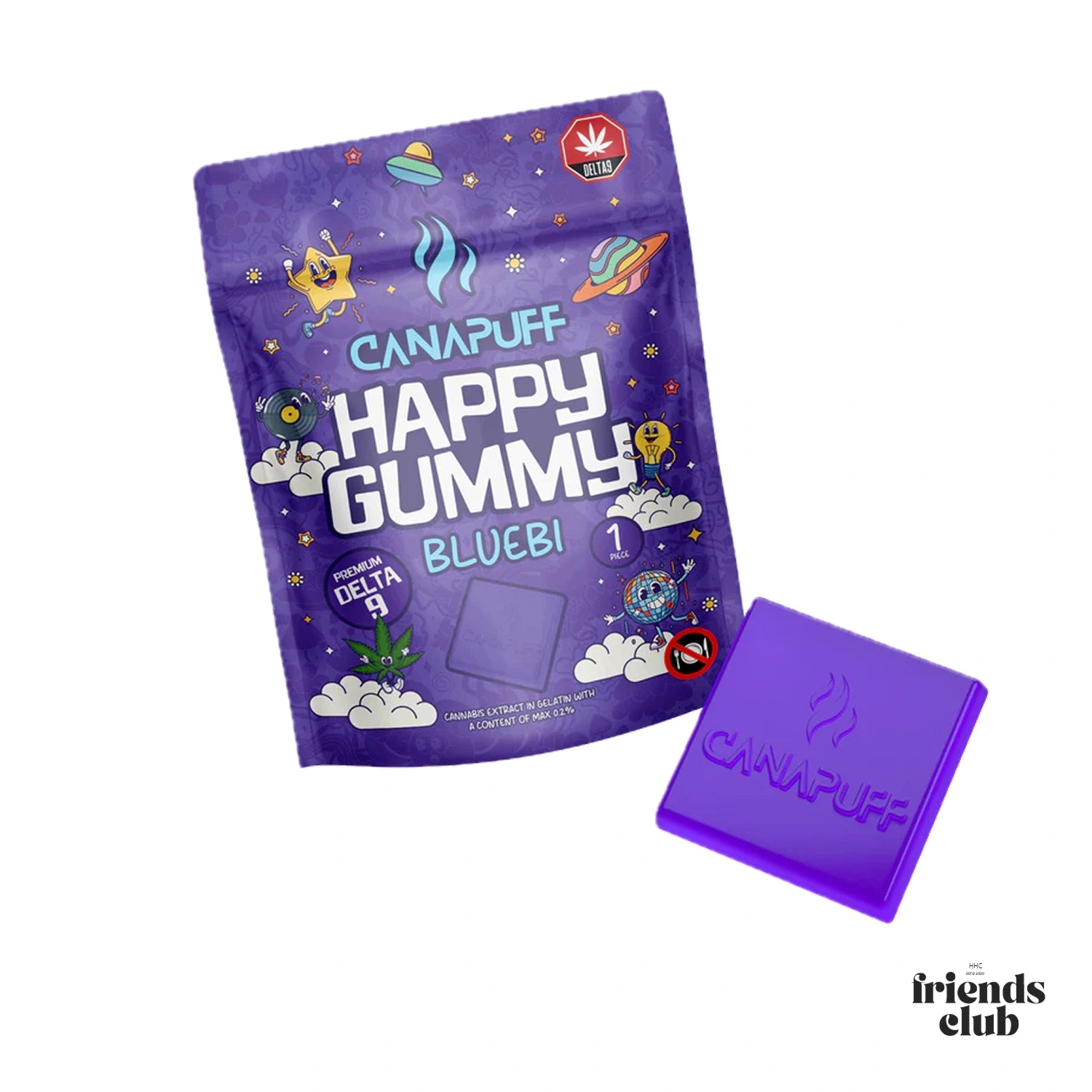 THC Gummies - Blueberry