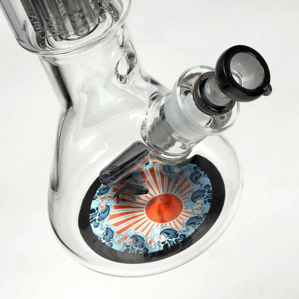 Bong valiză Perko RONIN + GEISHA Black Leaf®