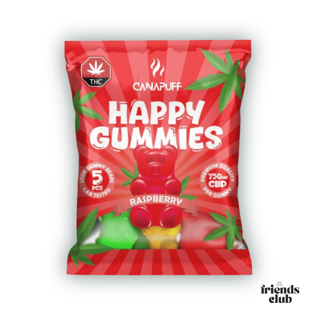 Gummies CBD Zmeură - hhcfriends