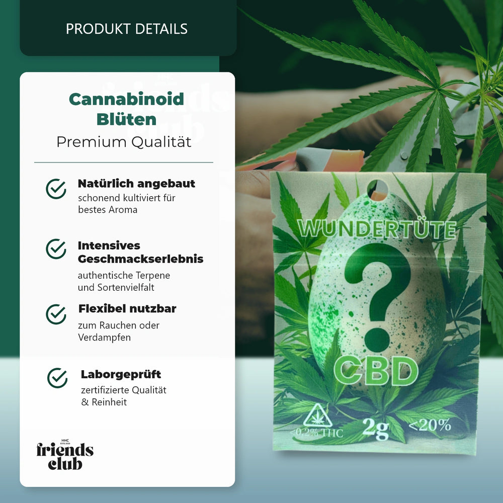 Floare CBD Wundertüte 1g
