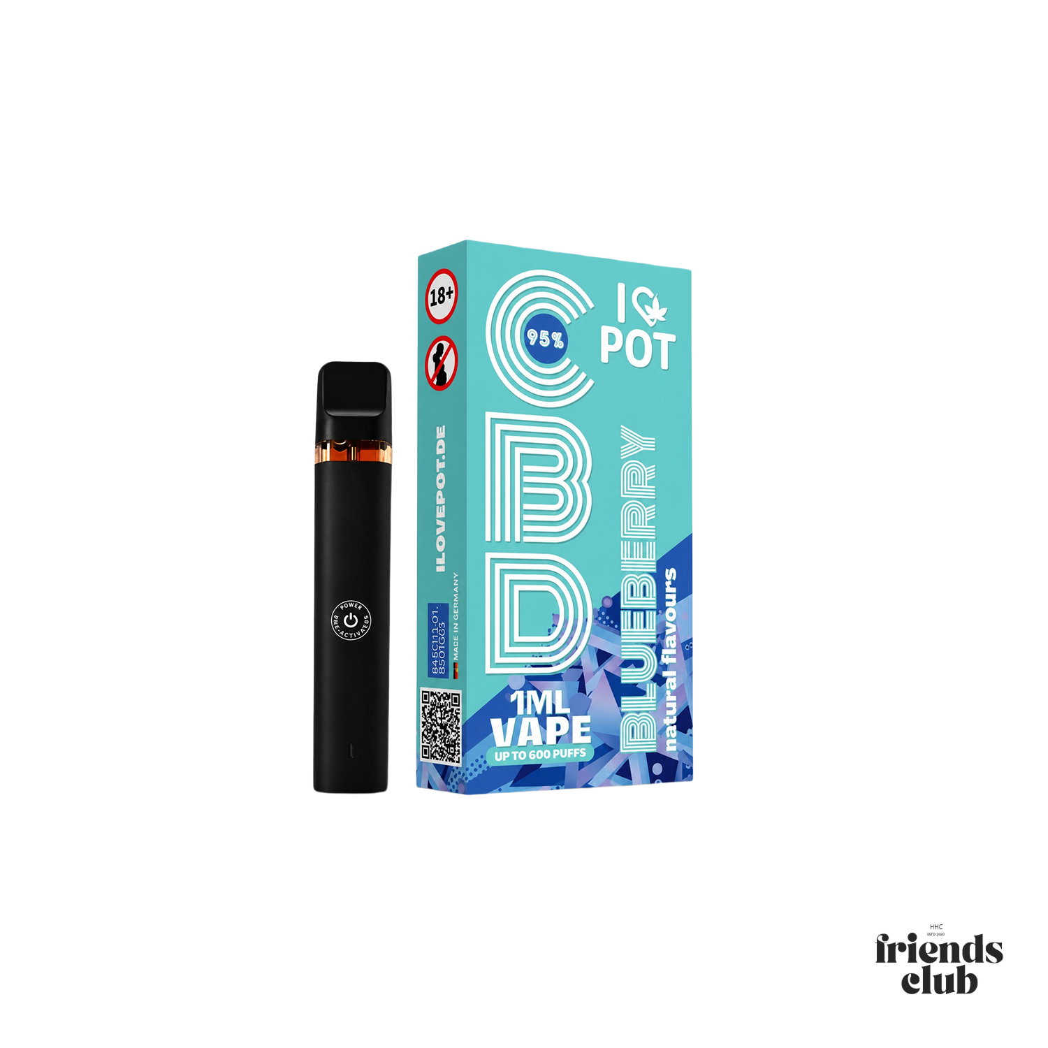 CBD Vape Blueberry 1ml