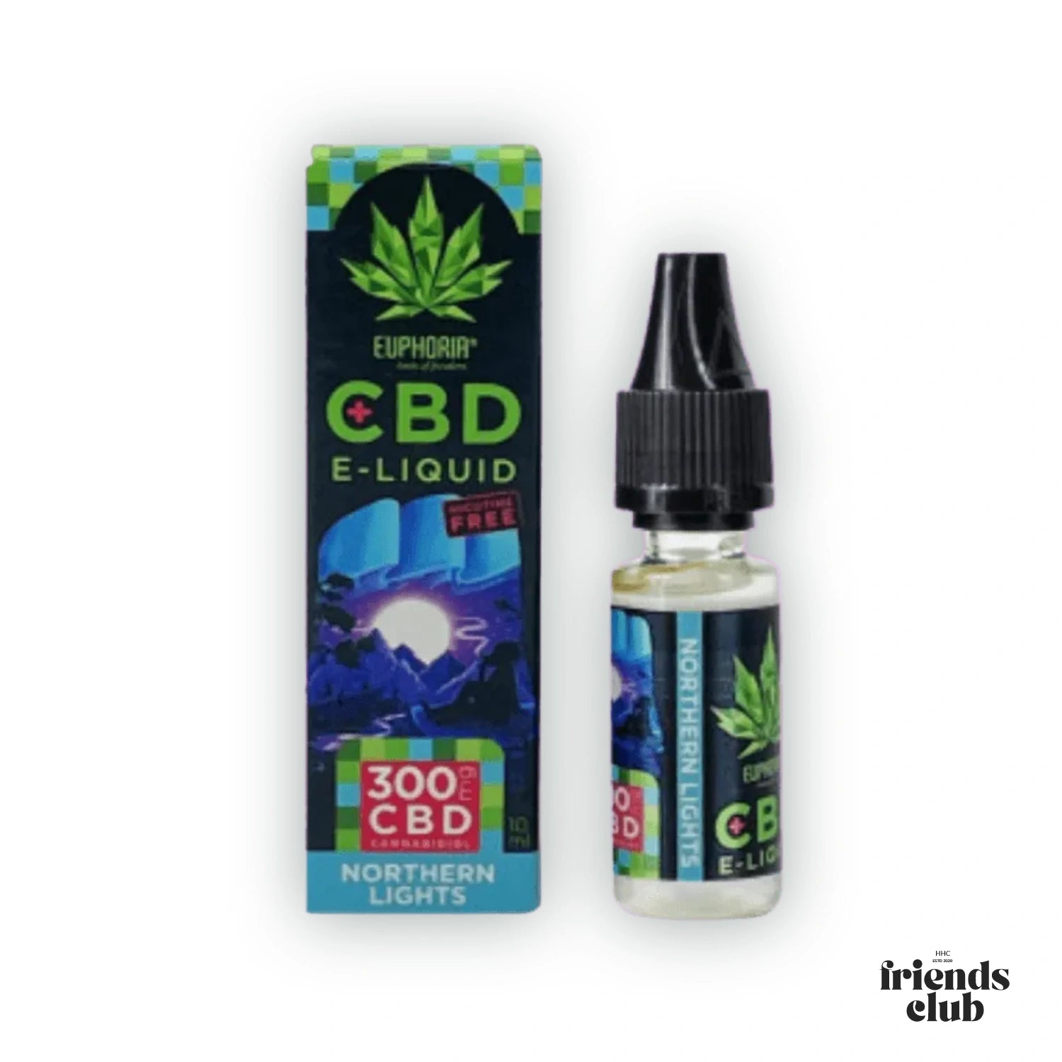 CBD E-Liquid Northern Lights 300 mg 10ml-Smagro GmbH