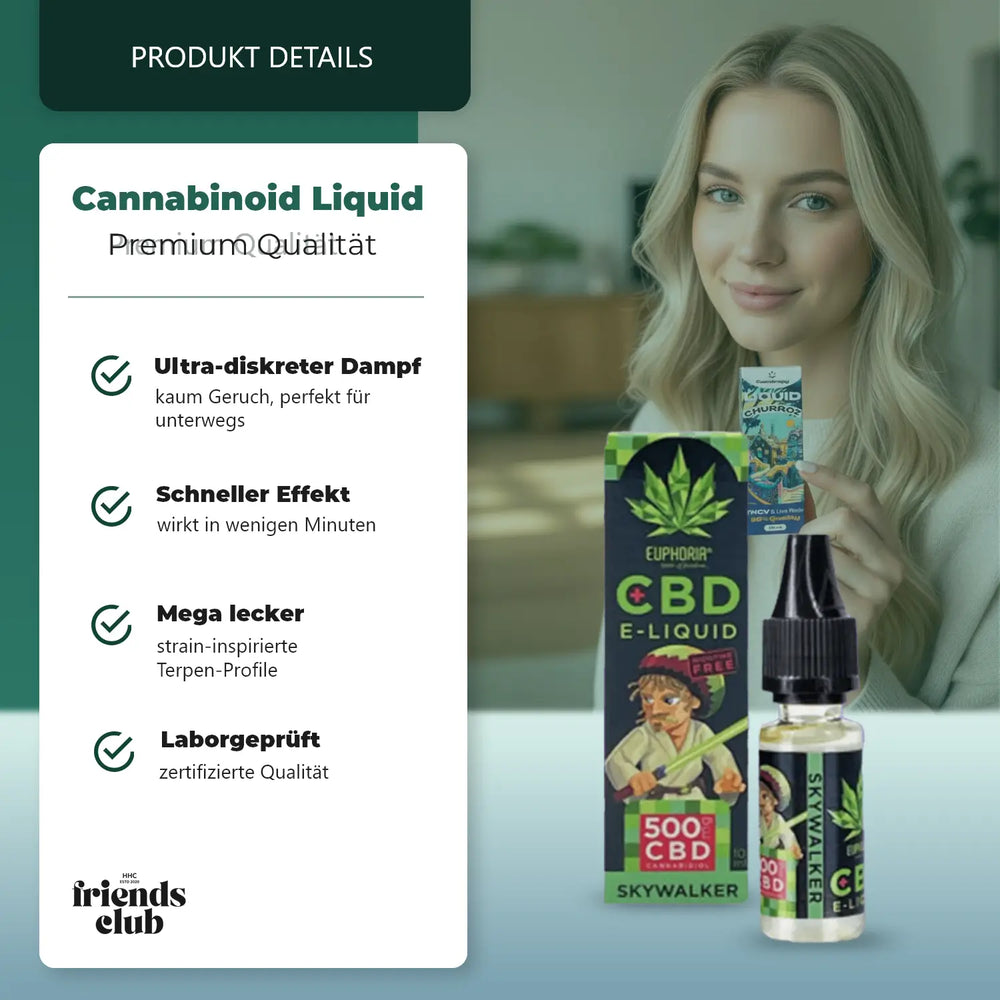 E-lichid CBD Skywalker OG 500 mg 10ml - Smagro GmbH