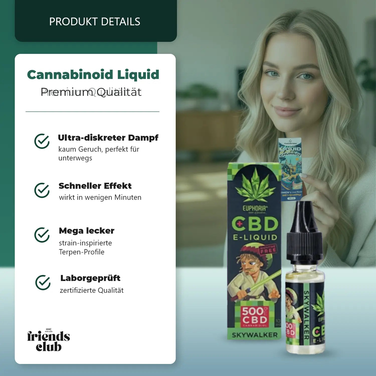 CBD Liquid Skywalker OG 500 mg 10ml-Smagro GmbH