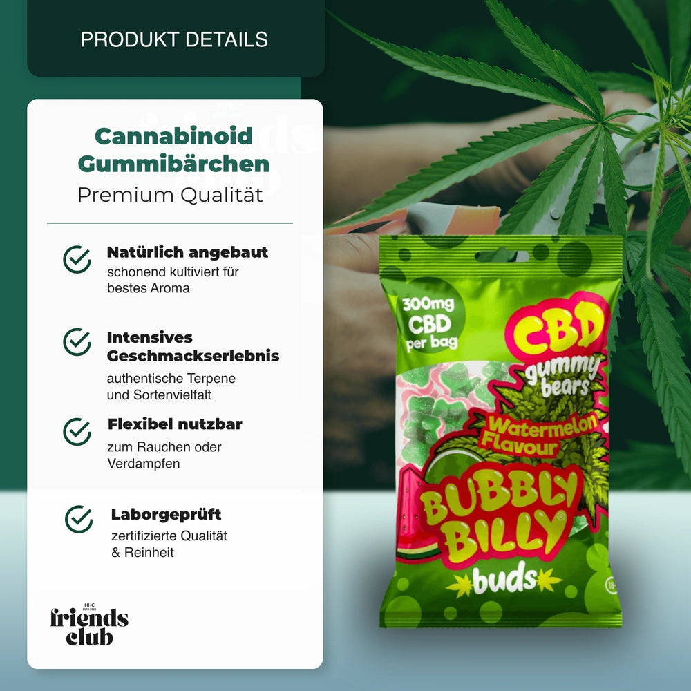 CBD Żelek - Marakuja 10 sztuk 300mg