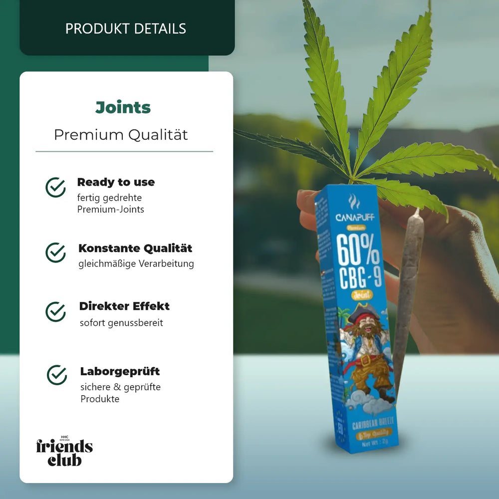 Porro CBG9 Caribbean Breeze 60% 2g-Smagro GmbH