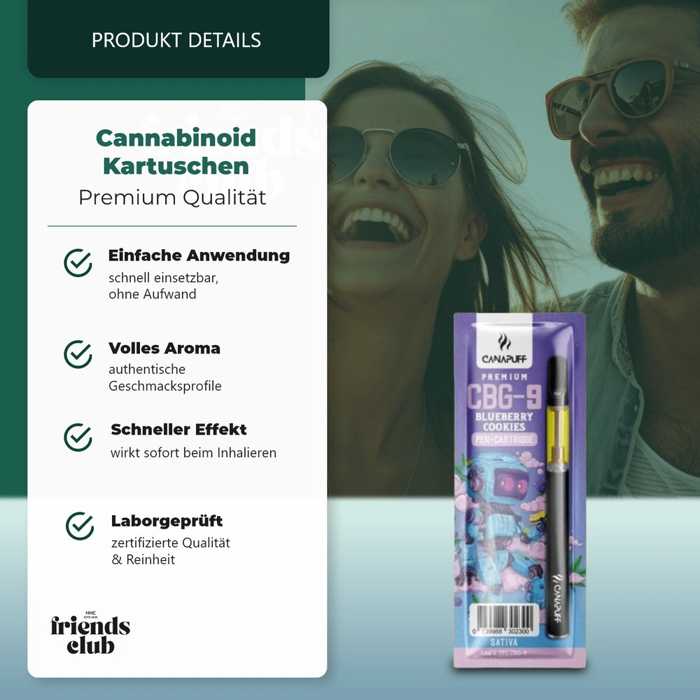 CBG9 79% Pen+Cartridge - Blueberry Cookies-Smagro GmbH