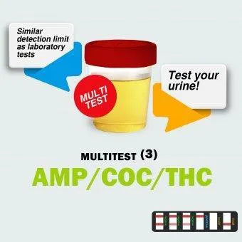 Test antidrog multiplu 3 în 1 – Auto-test (Urină)