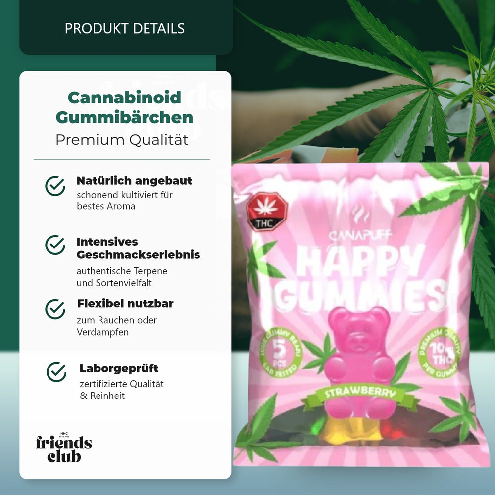 Gummies THC - Strawberry