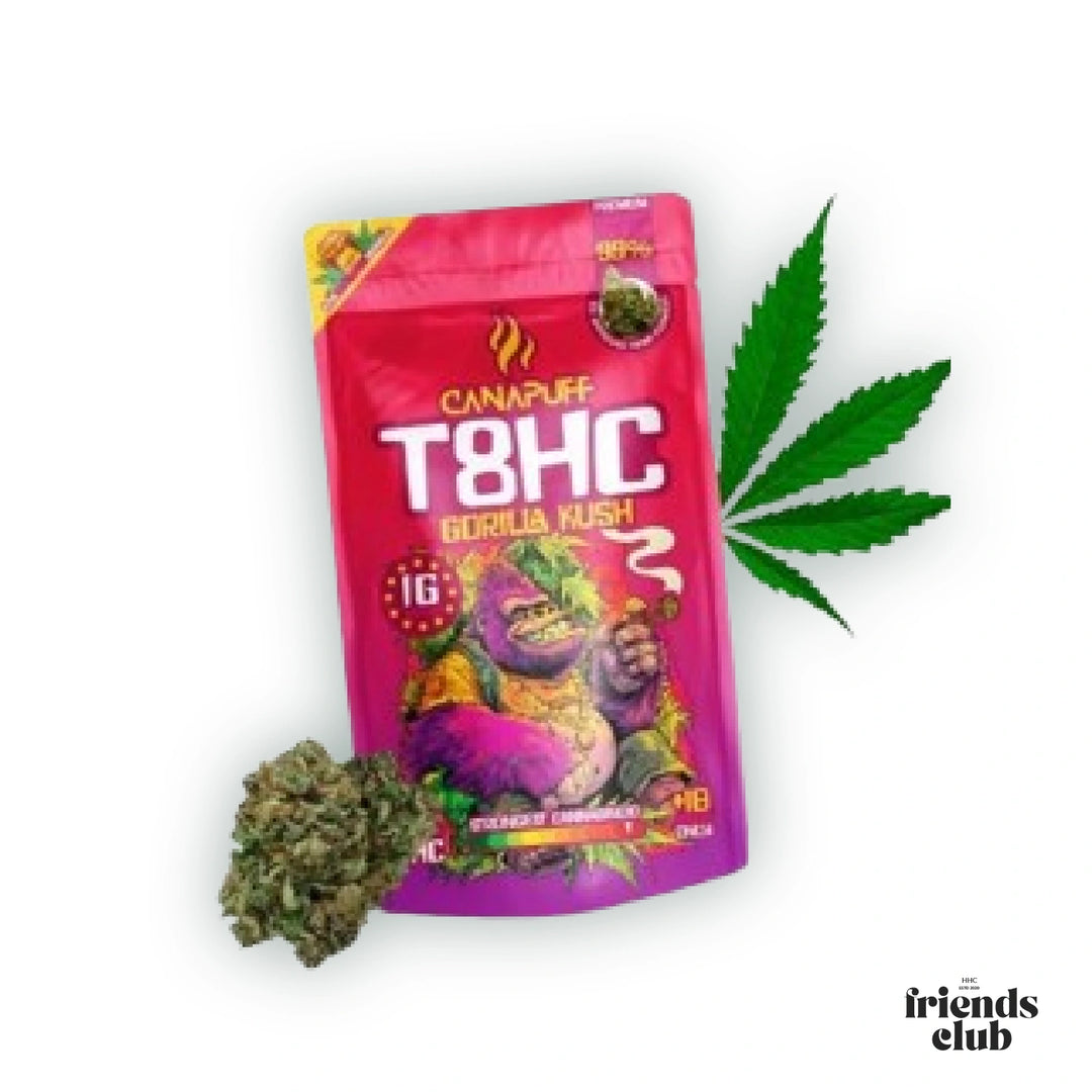 Gorilla Kush 99% T8HC Bloemen - HHCfriends