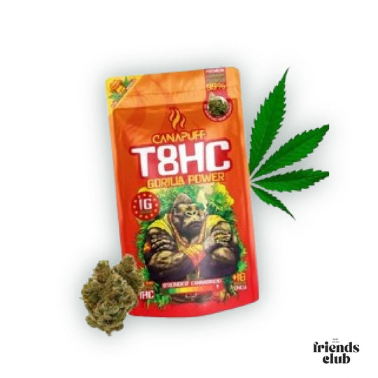 Gorilla Power 99% T8HC Bloemen - HHCfriends