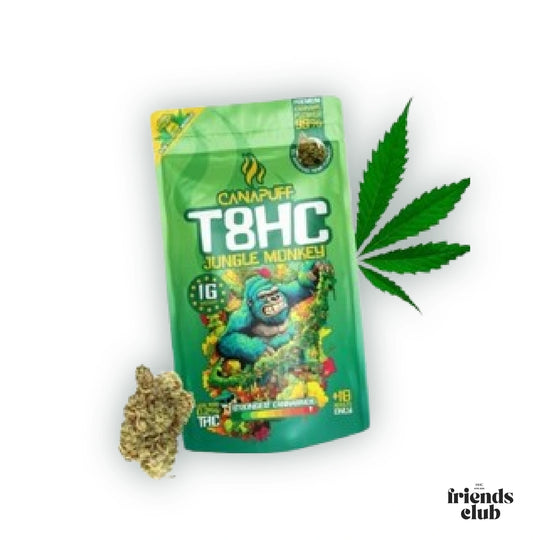 Jungle Monkey 99% T8HC Bloemen - HHCfriends