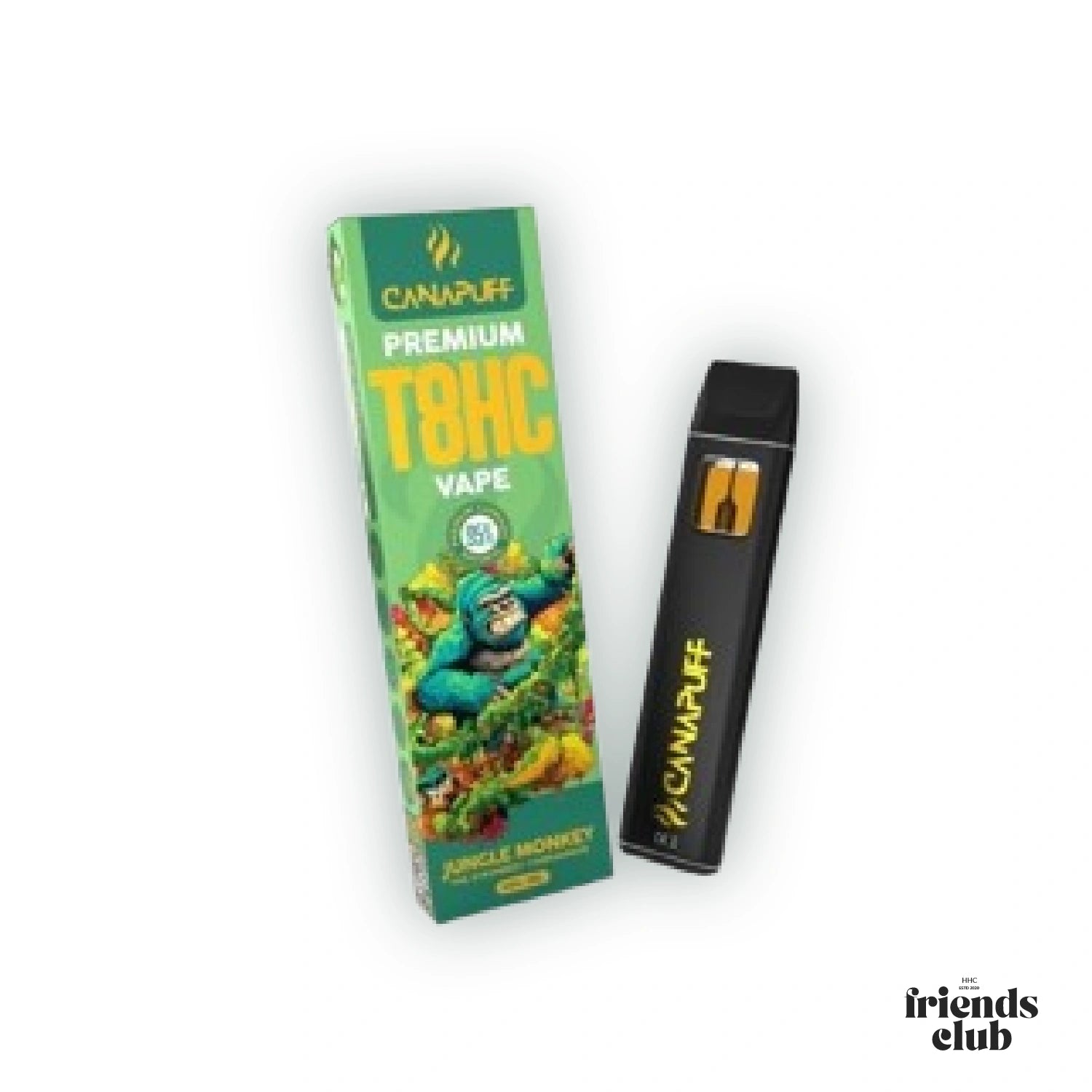 Jungle Monkey 95 % T8HC - Vape - 1 ml - HHCfriends