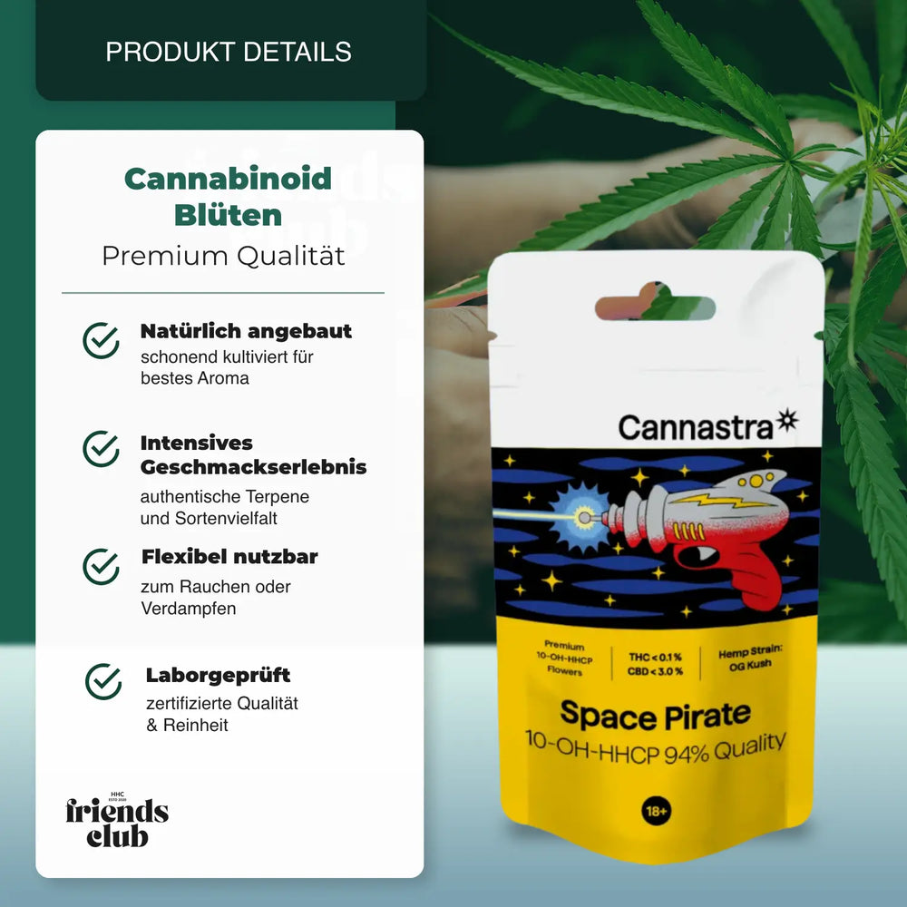 10-OH-P Bloemen Space Pirate 94% - hhcfriends