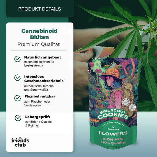 8-OH-H Flori Girl Scout Cookies 90% - hhcfriends