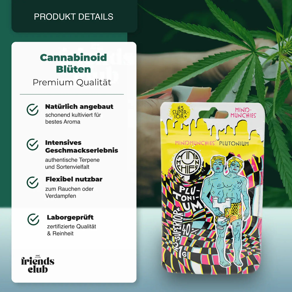 H3 Flori Plotonium 1g - hhcfriends